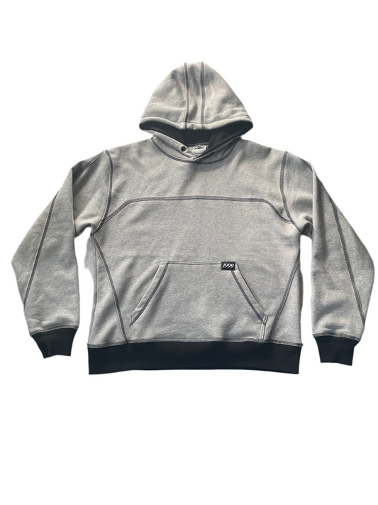 Grey Chained Hoodie