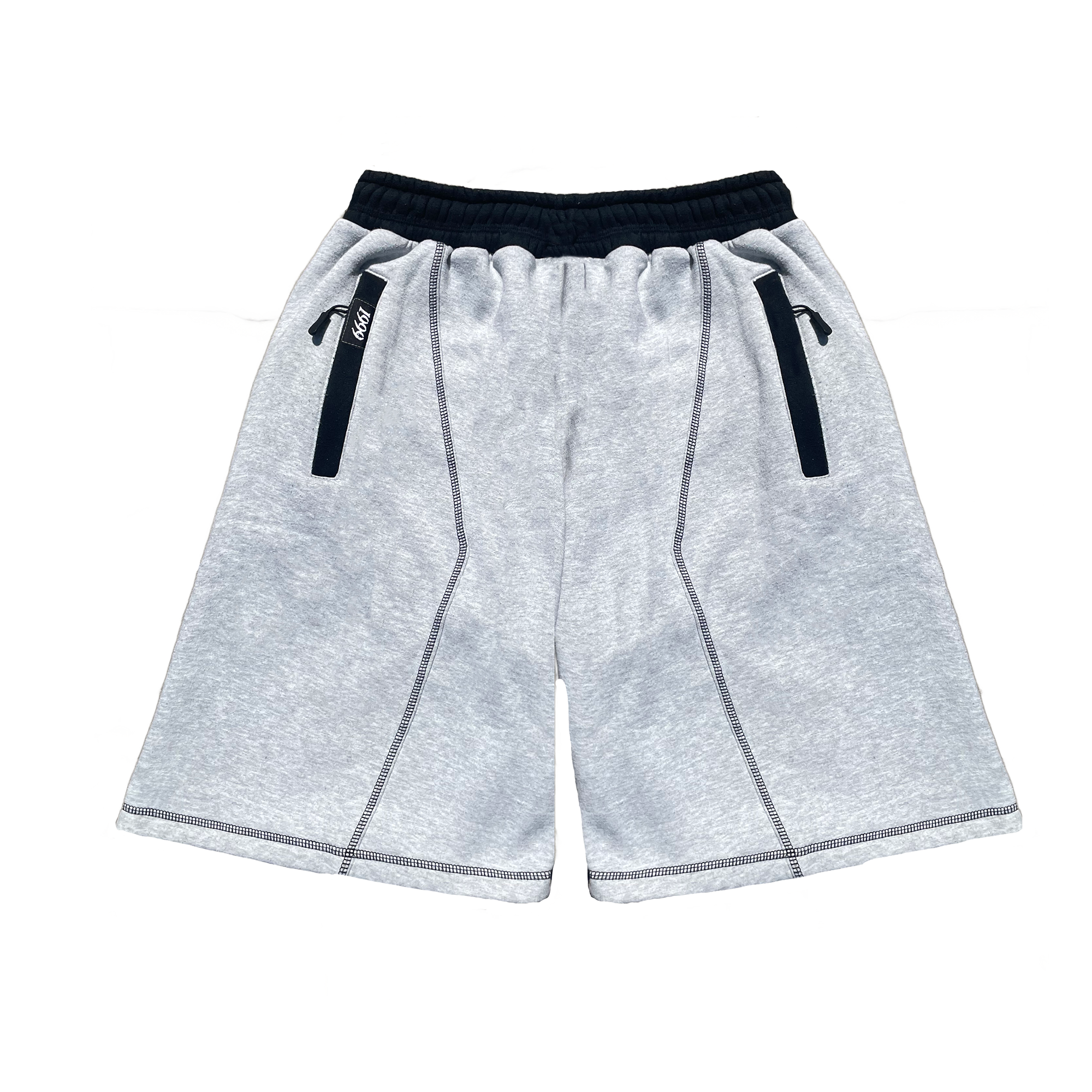 Grey Chained Shorts